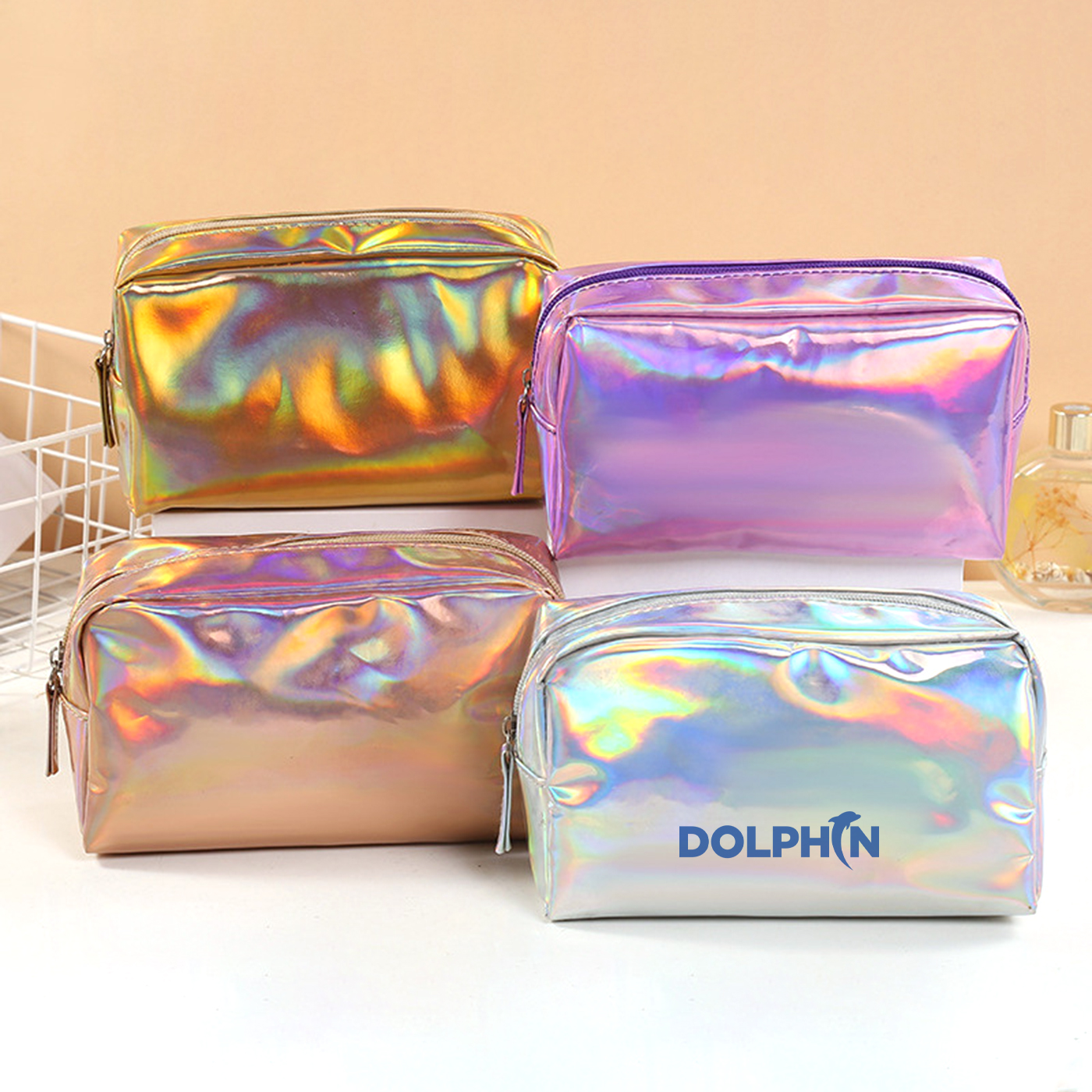 Holographic Cosmetic Bags 