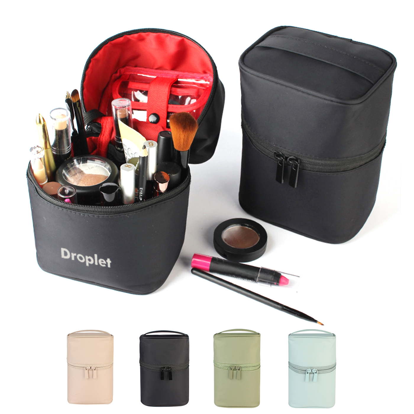 Portable Travel Cosmetic Case 