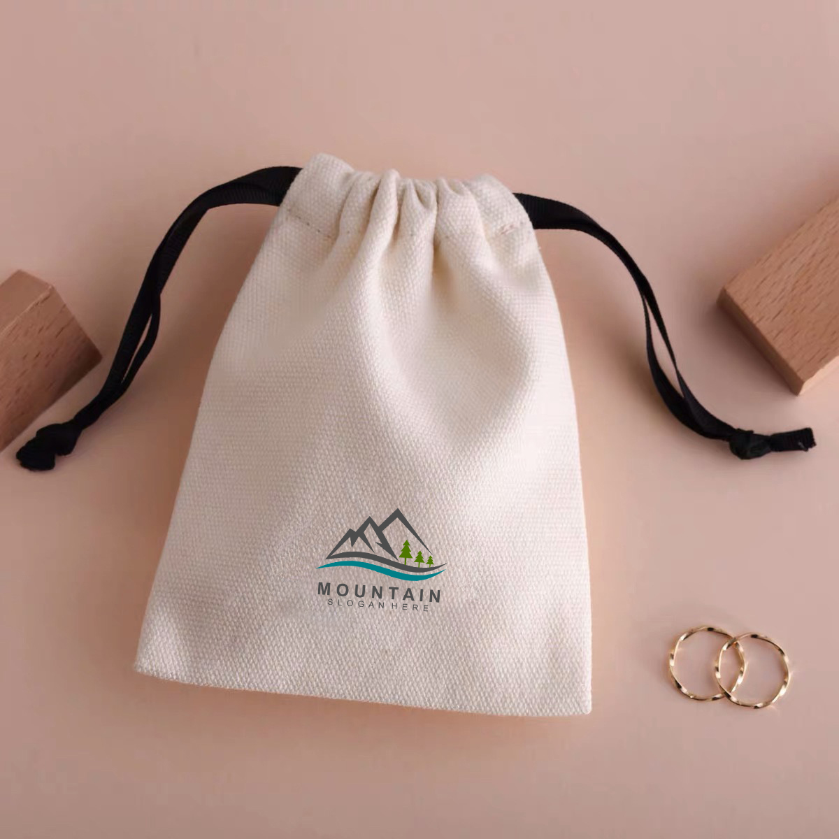 Canvas Bags With Drawstring