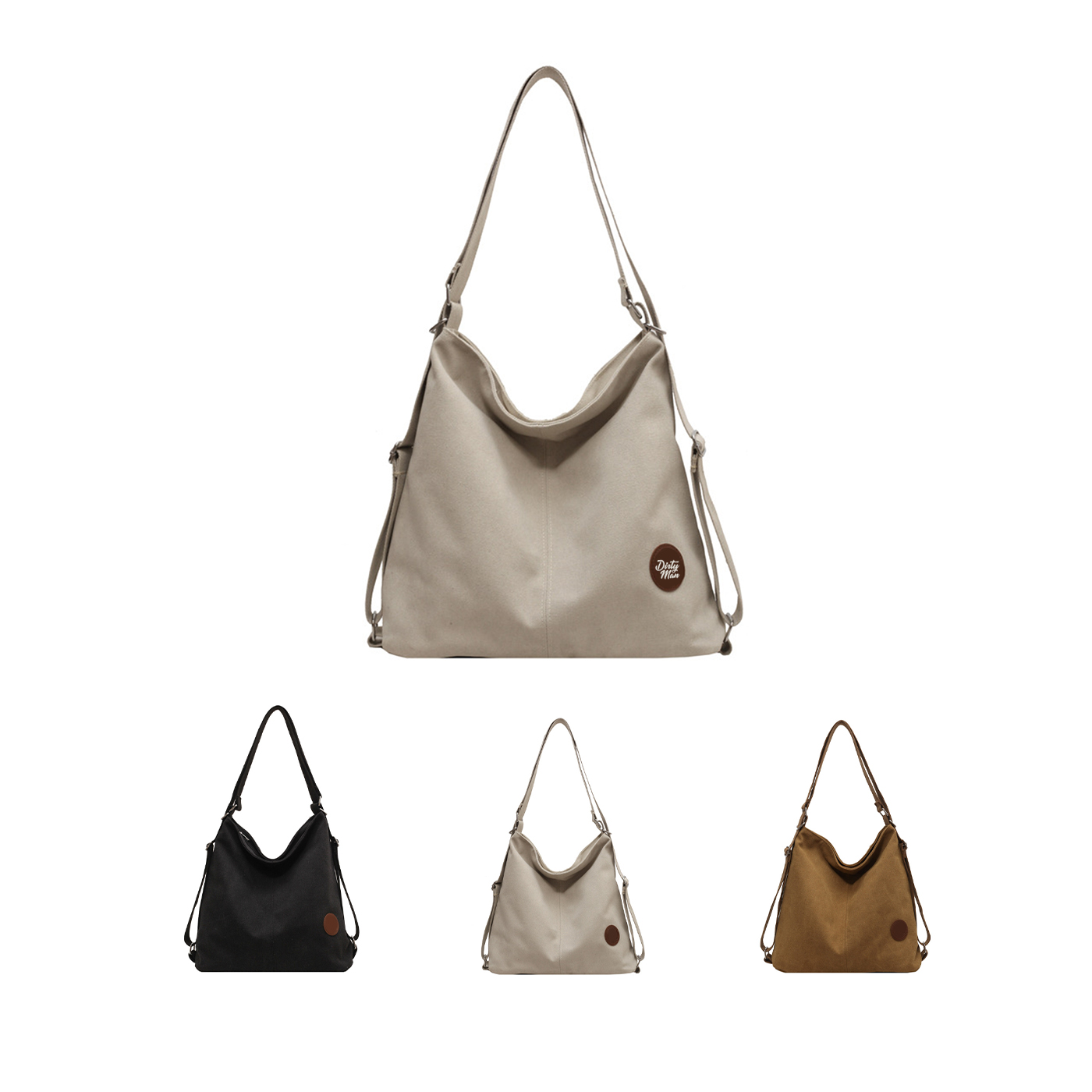  Multi-Functional Canvas Handbag