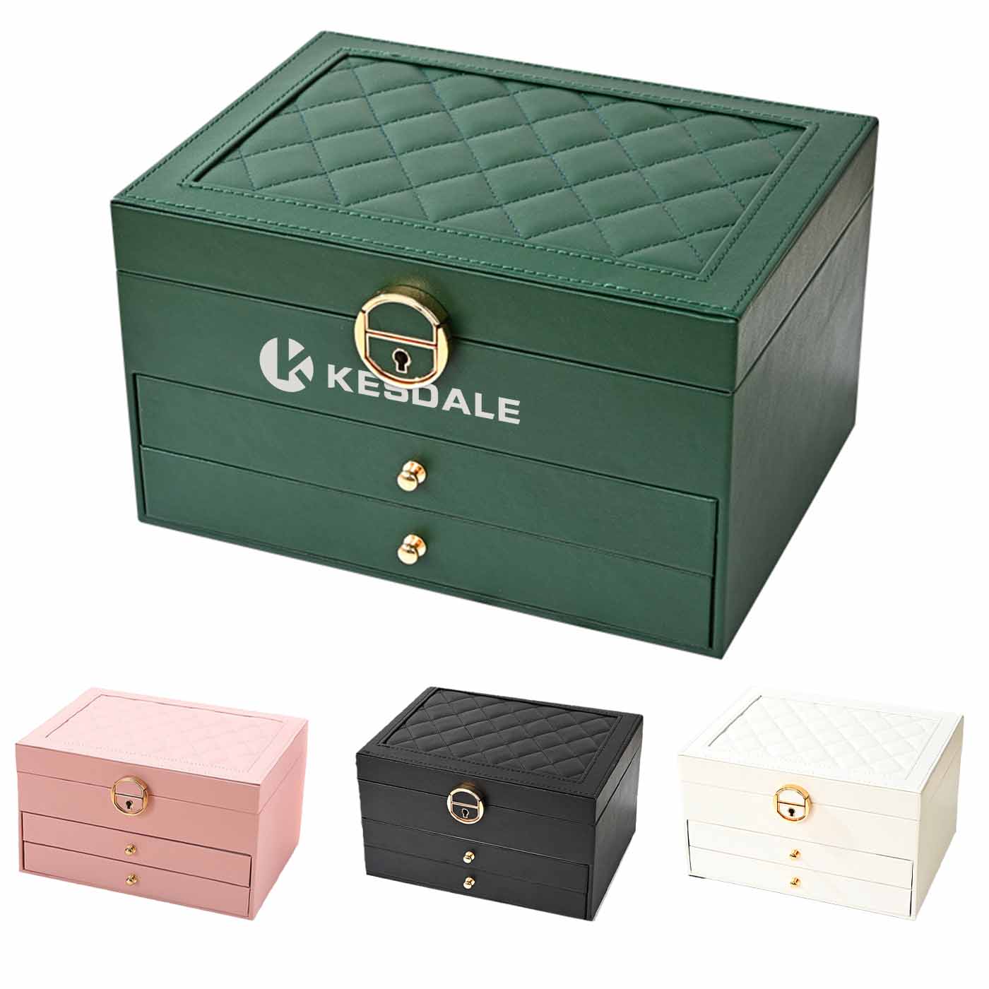  Large Capacity Jewelry Storage Case