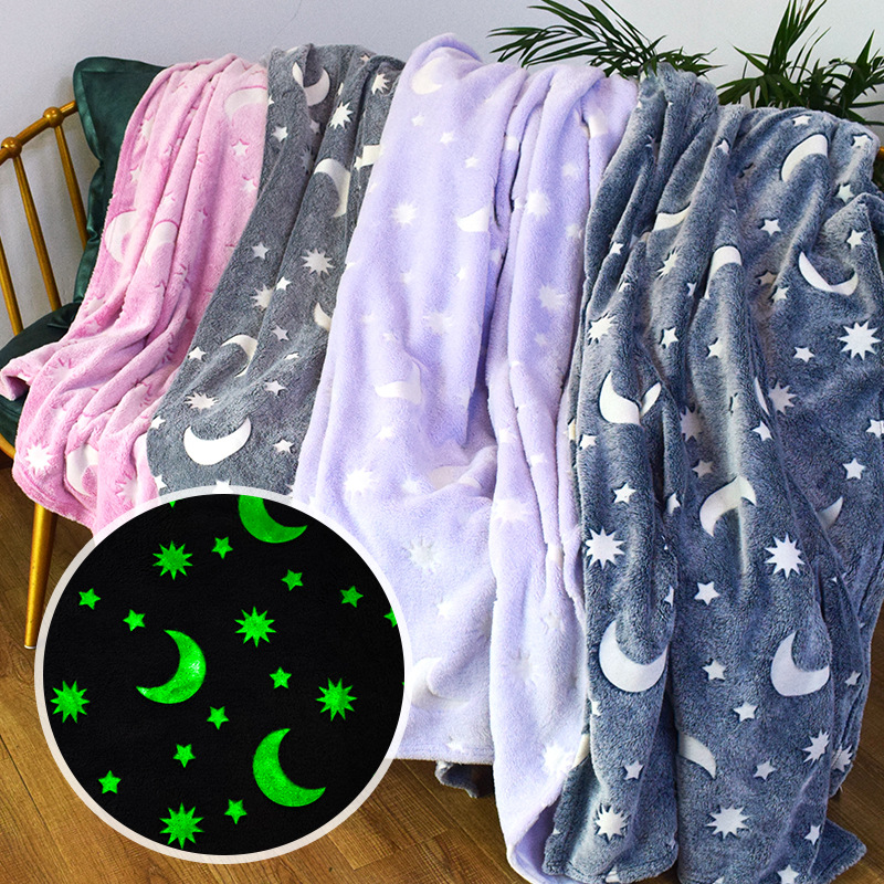 Custom Glow In The Dark Blanket