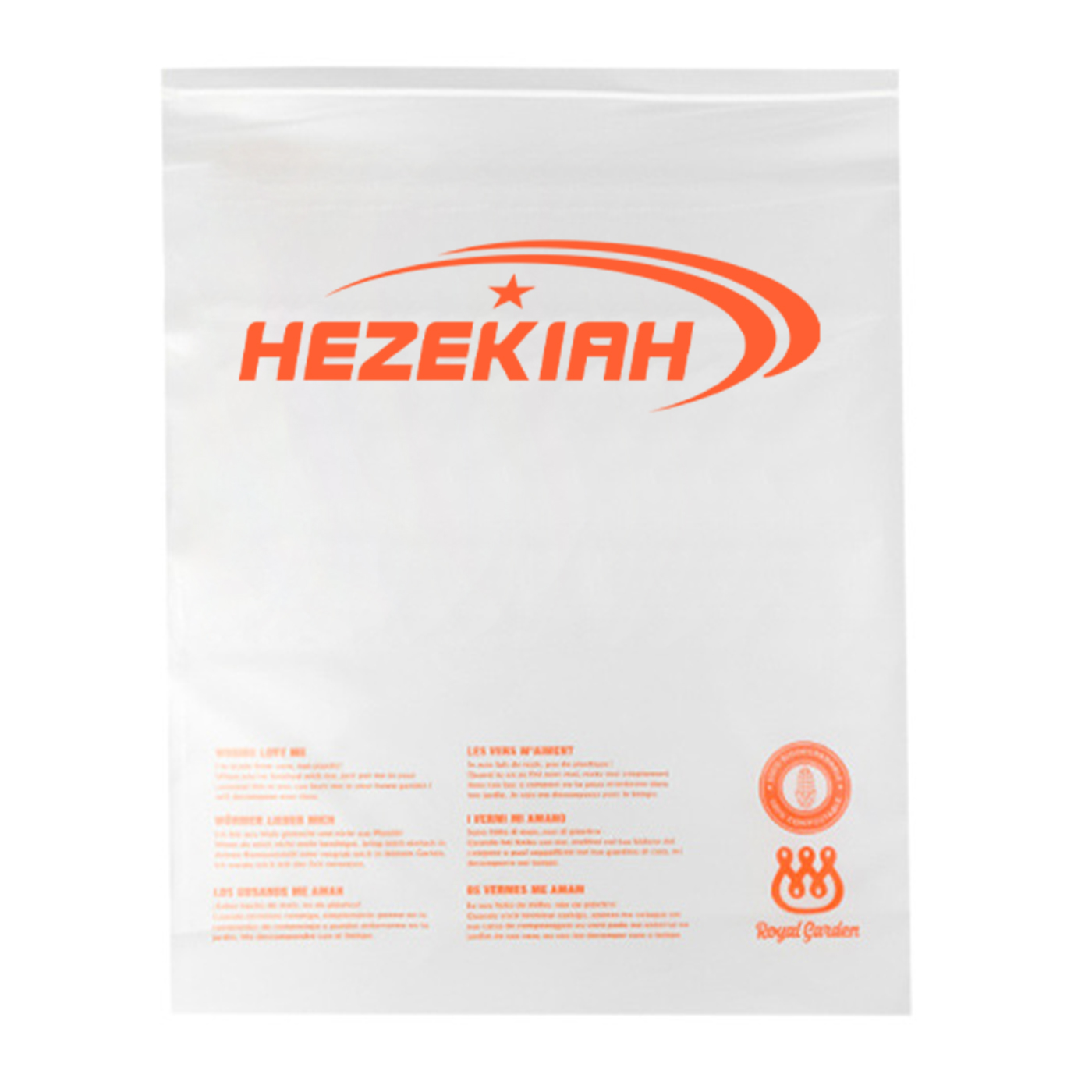 Customized Compostable Garment Bag