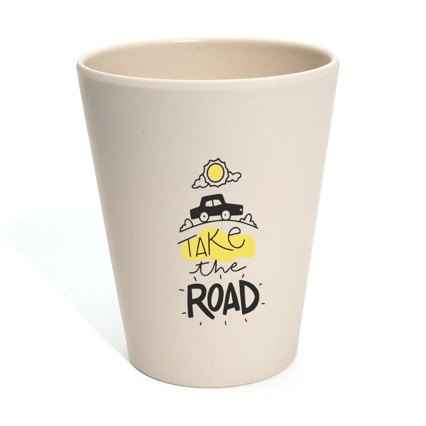 9 oz. Portable Bamboo Fiber Cup