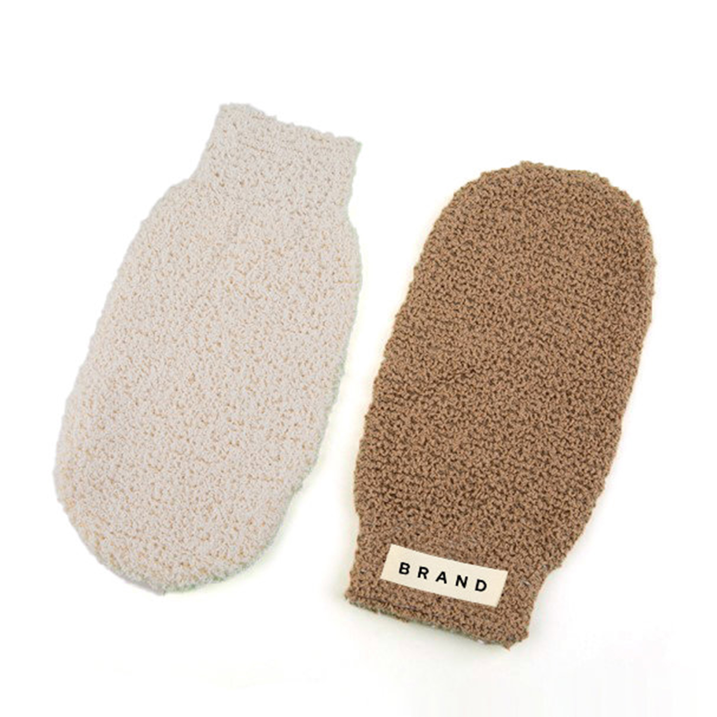 Bamboo Fiber Shower Gloves