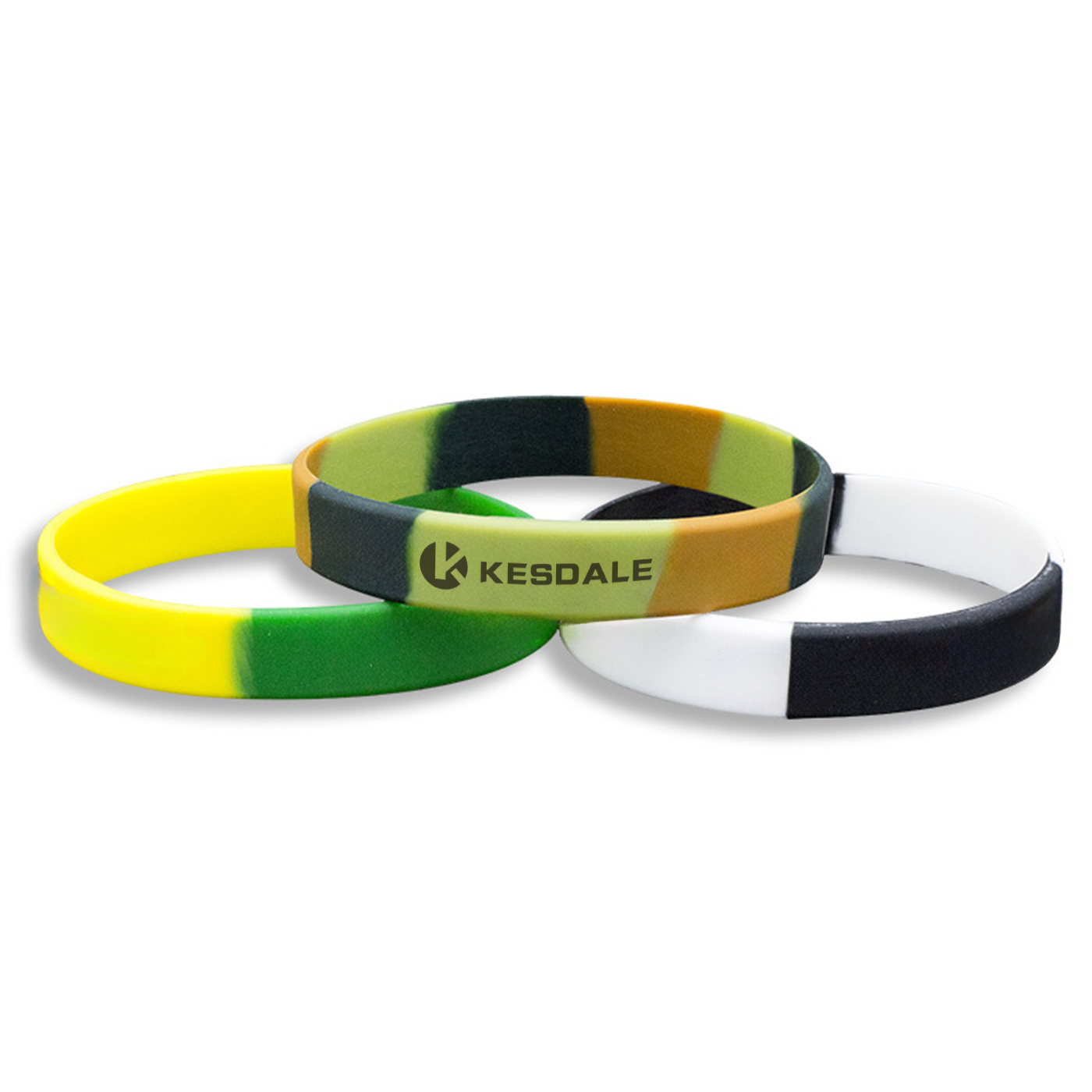Mixed Colors Silicone Wristband