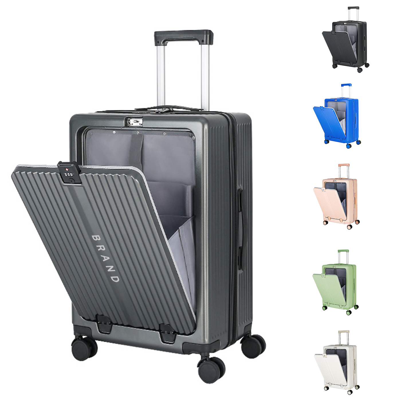 Front Open Suitcase 