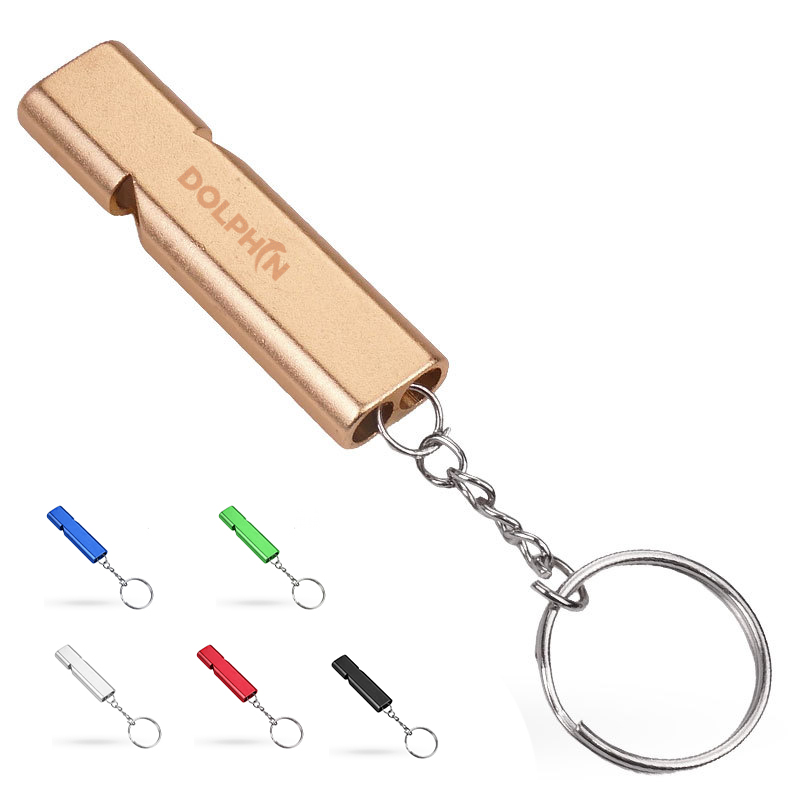 Personalized Safety Whistle Keychain