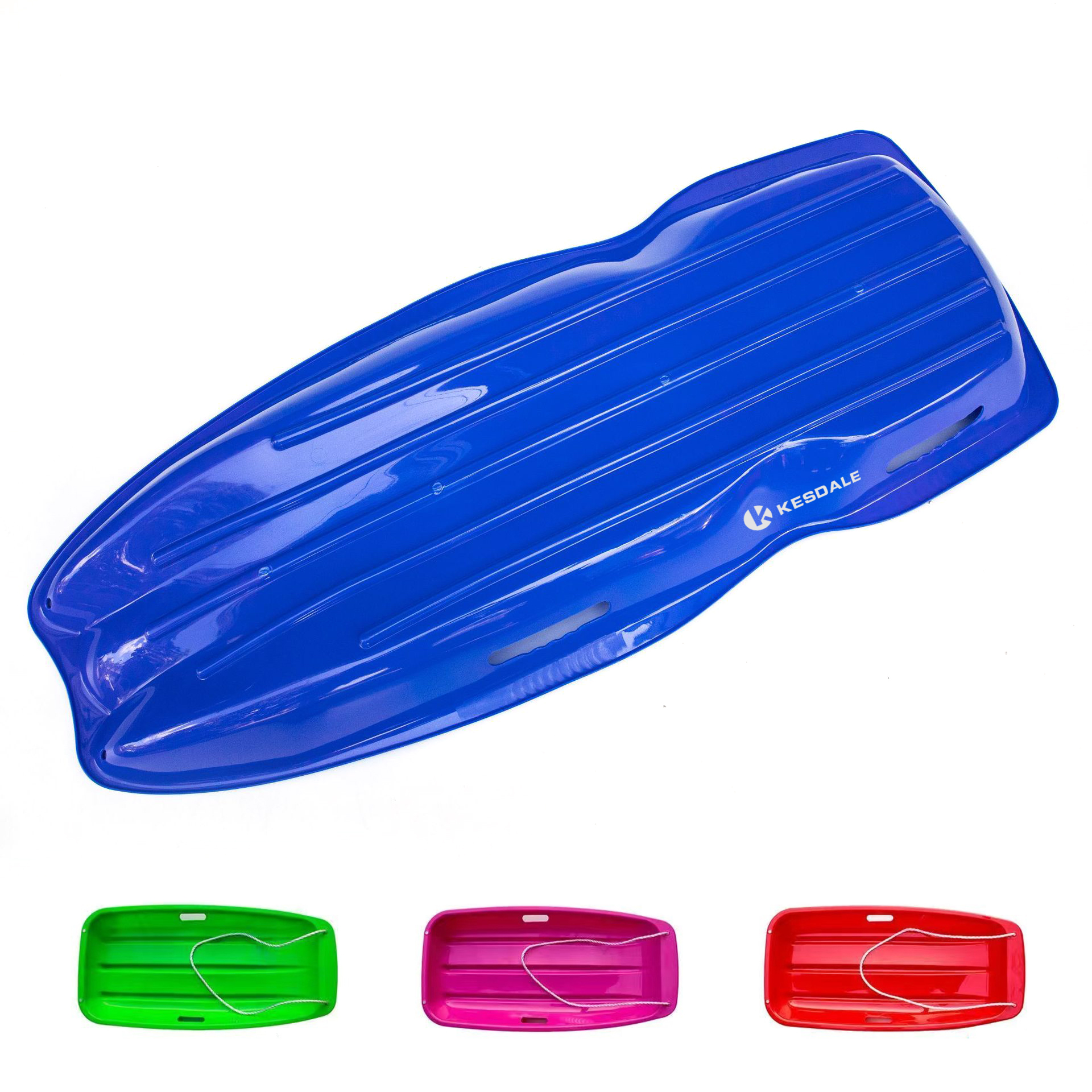 Plastic Toboggan Snow Sled 