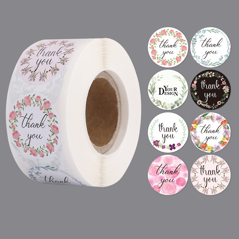 Custom Campaign Paper Roll Stickers