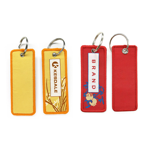  Personalized Embroidered Keychain