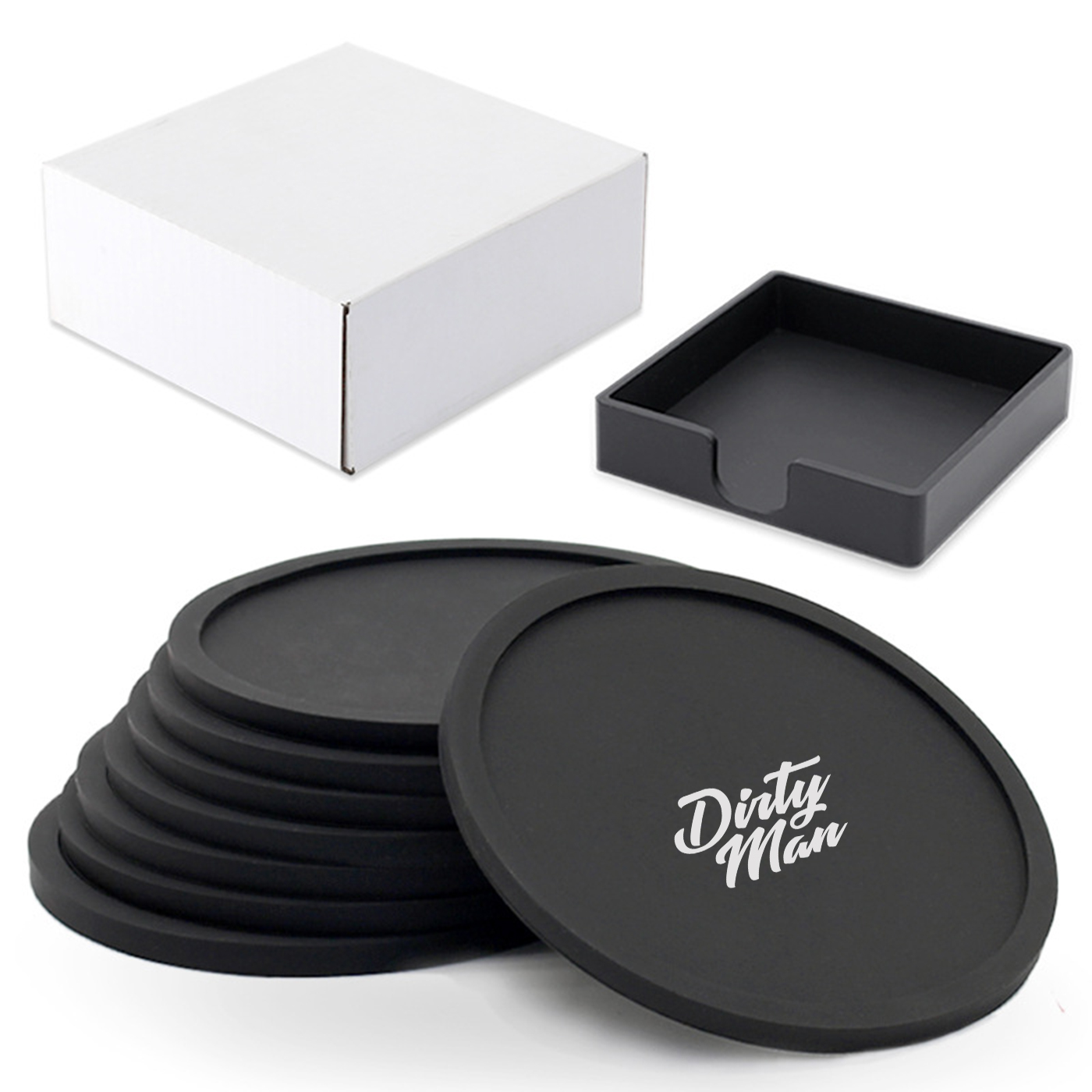 Silicone Coasters With Stand