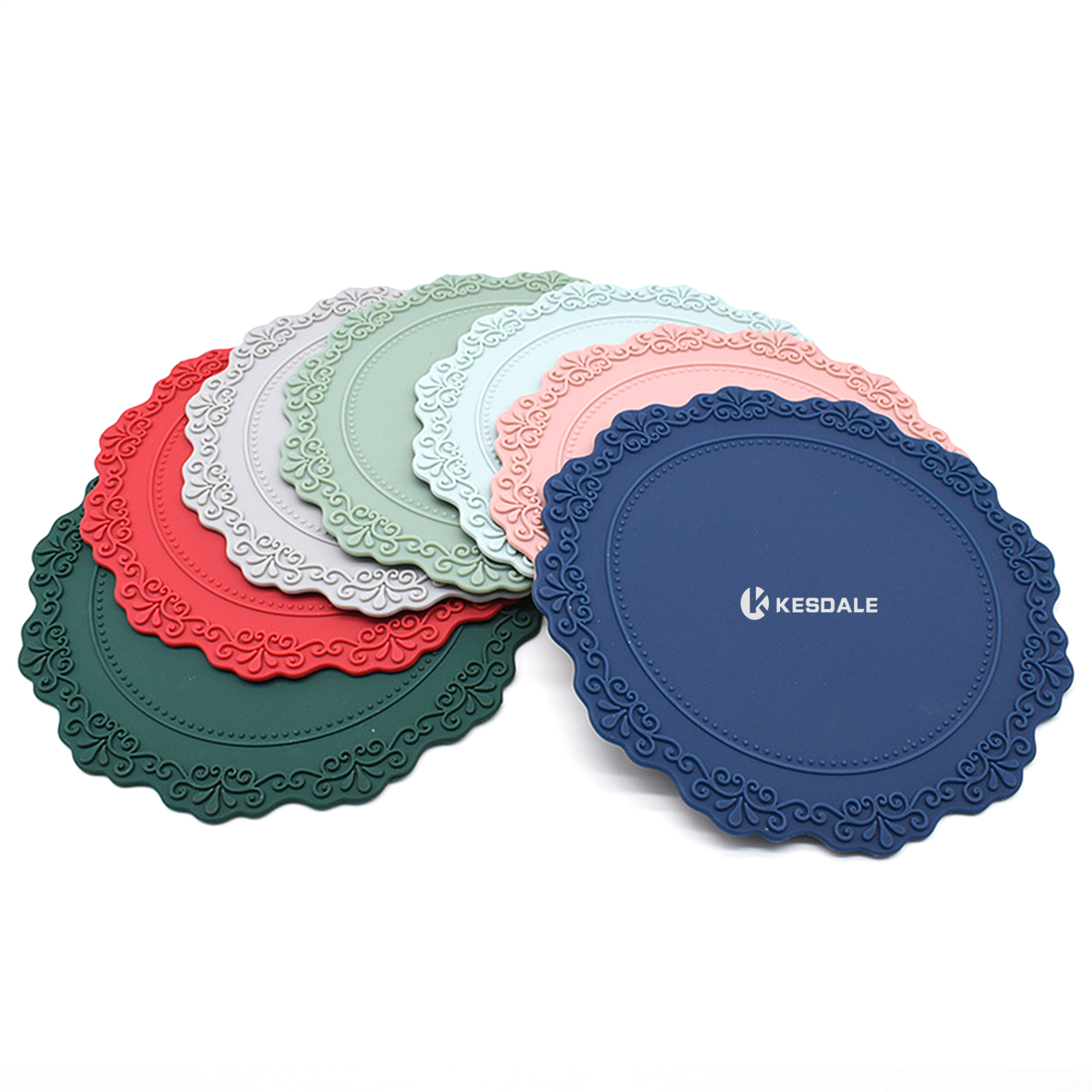 Lace Trim Cup Coasters 