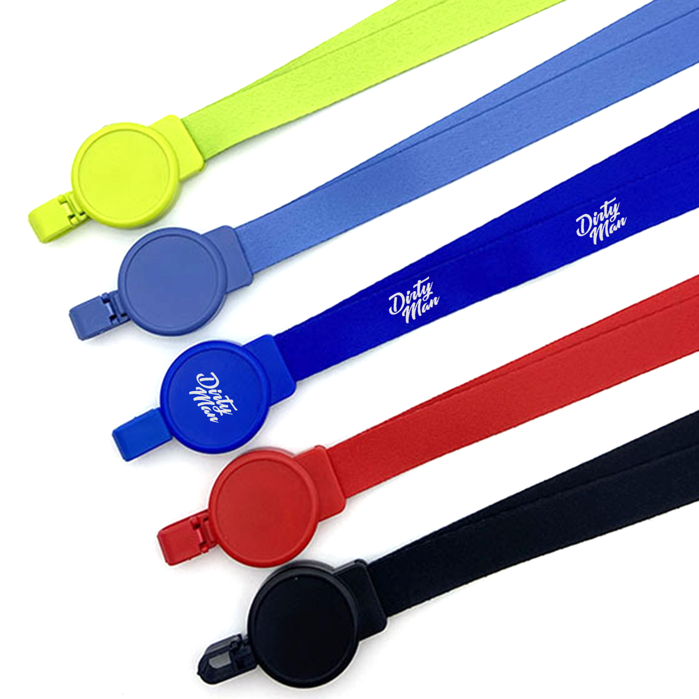 Customized Polyester Lanyard With Retractable Badge Reel 