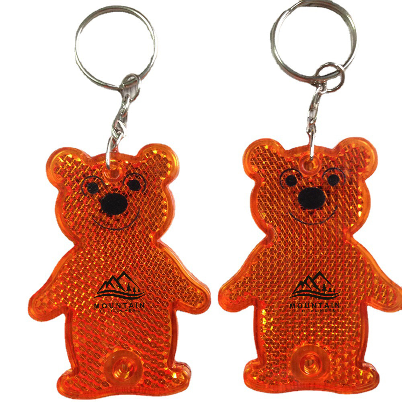 Safety Reflector Key Ring 