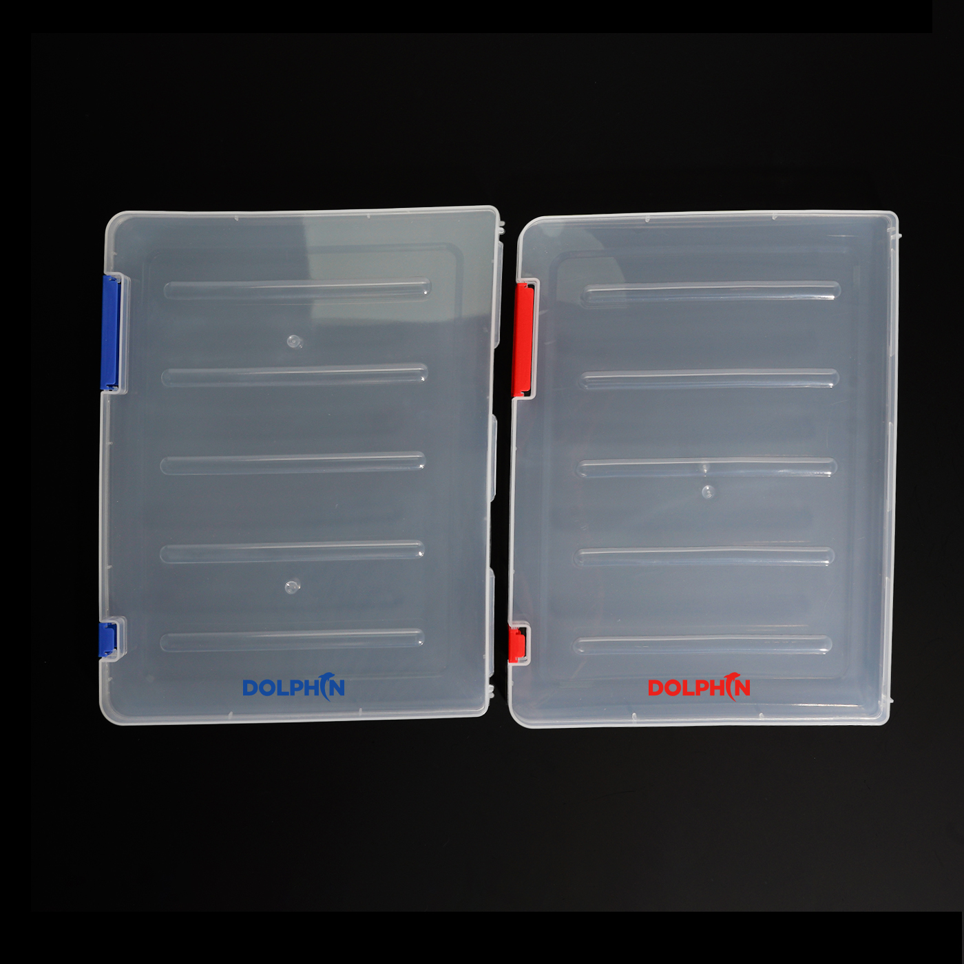 Portable A4 Clear File Storage Box 