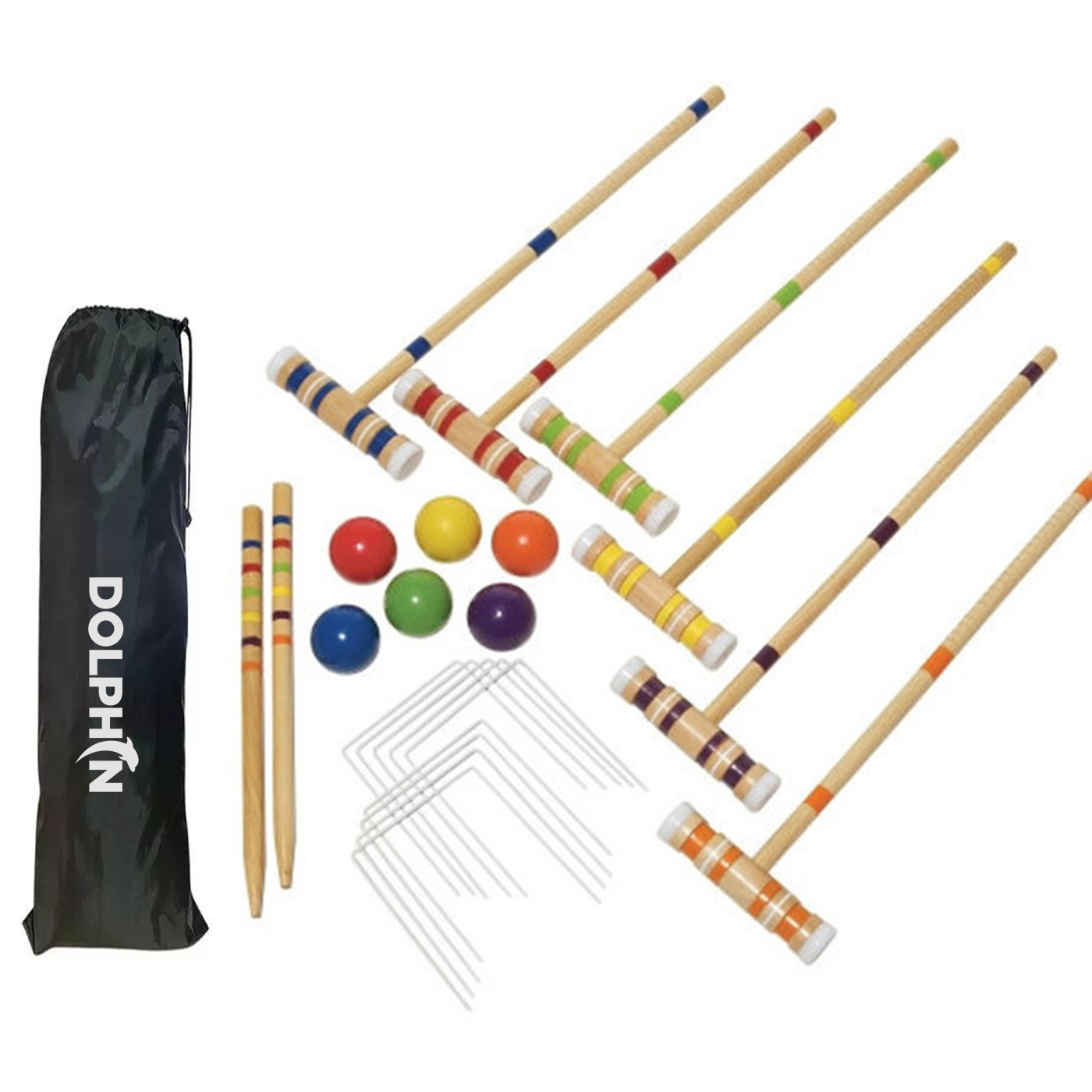 Croquet Set With Carrying Bag