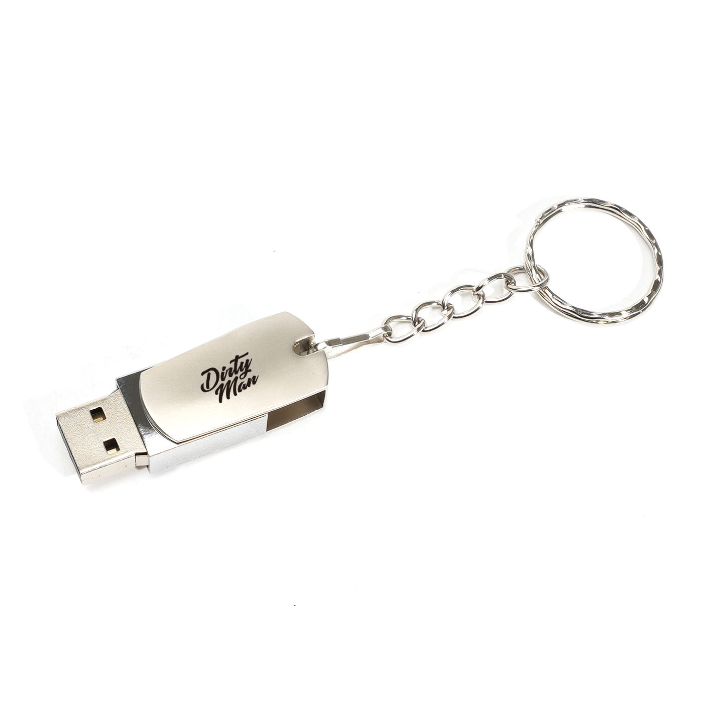 Custom Metal Swing USB Flash Drive 