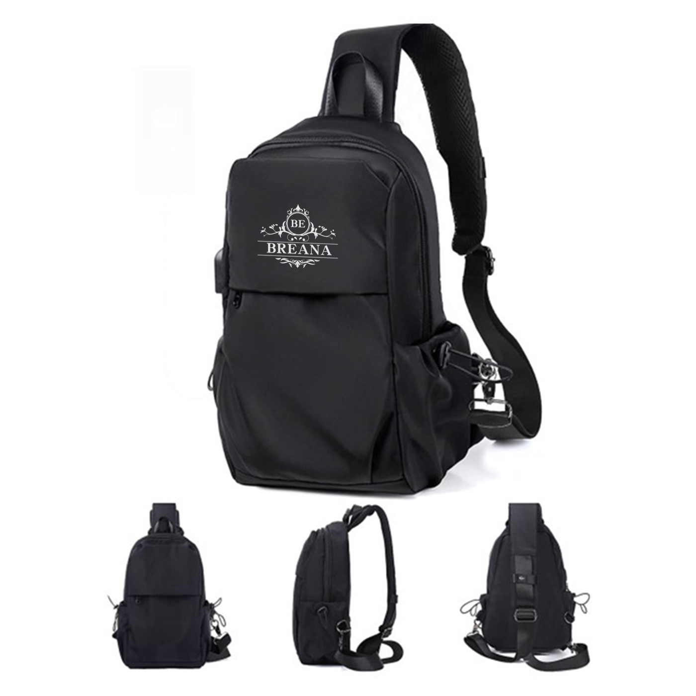 Water Resistant Sling Bag