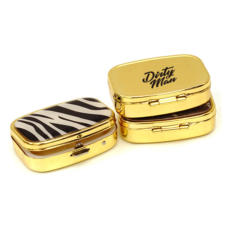 Protable Metal Pill Box