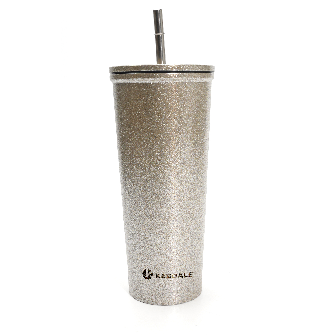 Stainless Steel Tumbler With Straw