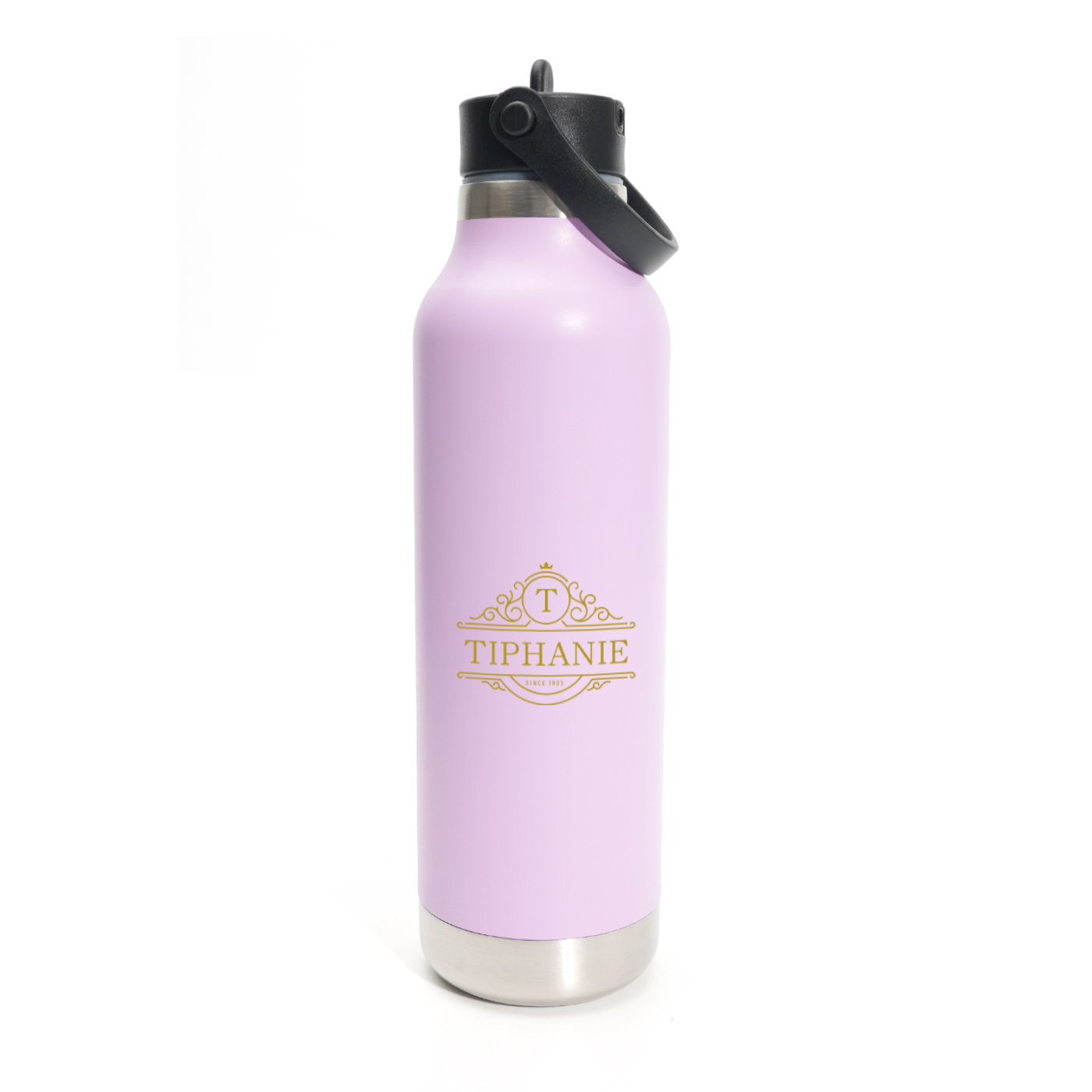  Stainless Steel Water Bottle With Straw Lid