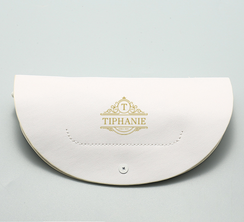 Logo Imprint Drawstring Glasses Case