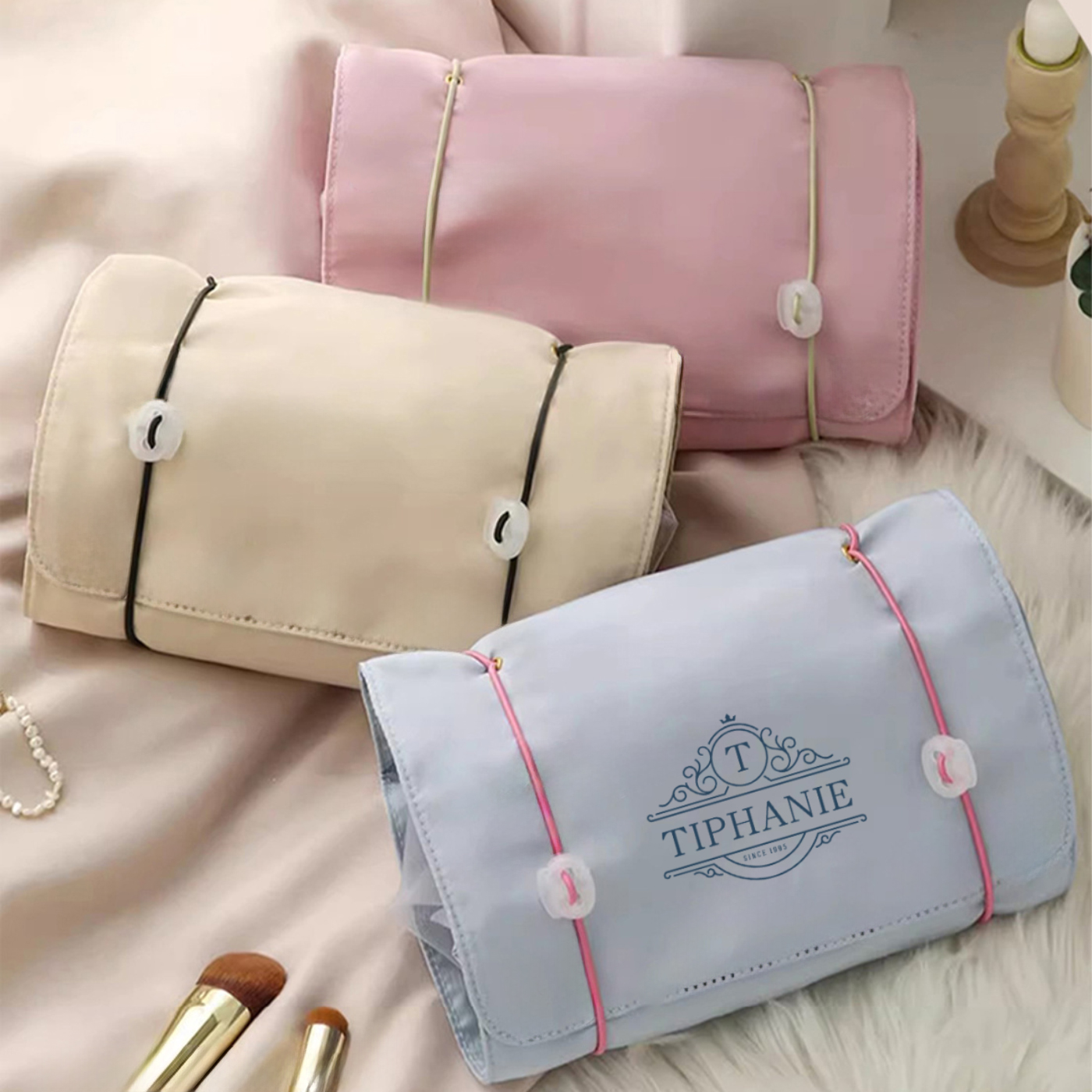 Folding Travel Toiletry Bag