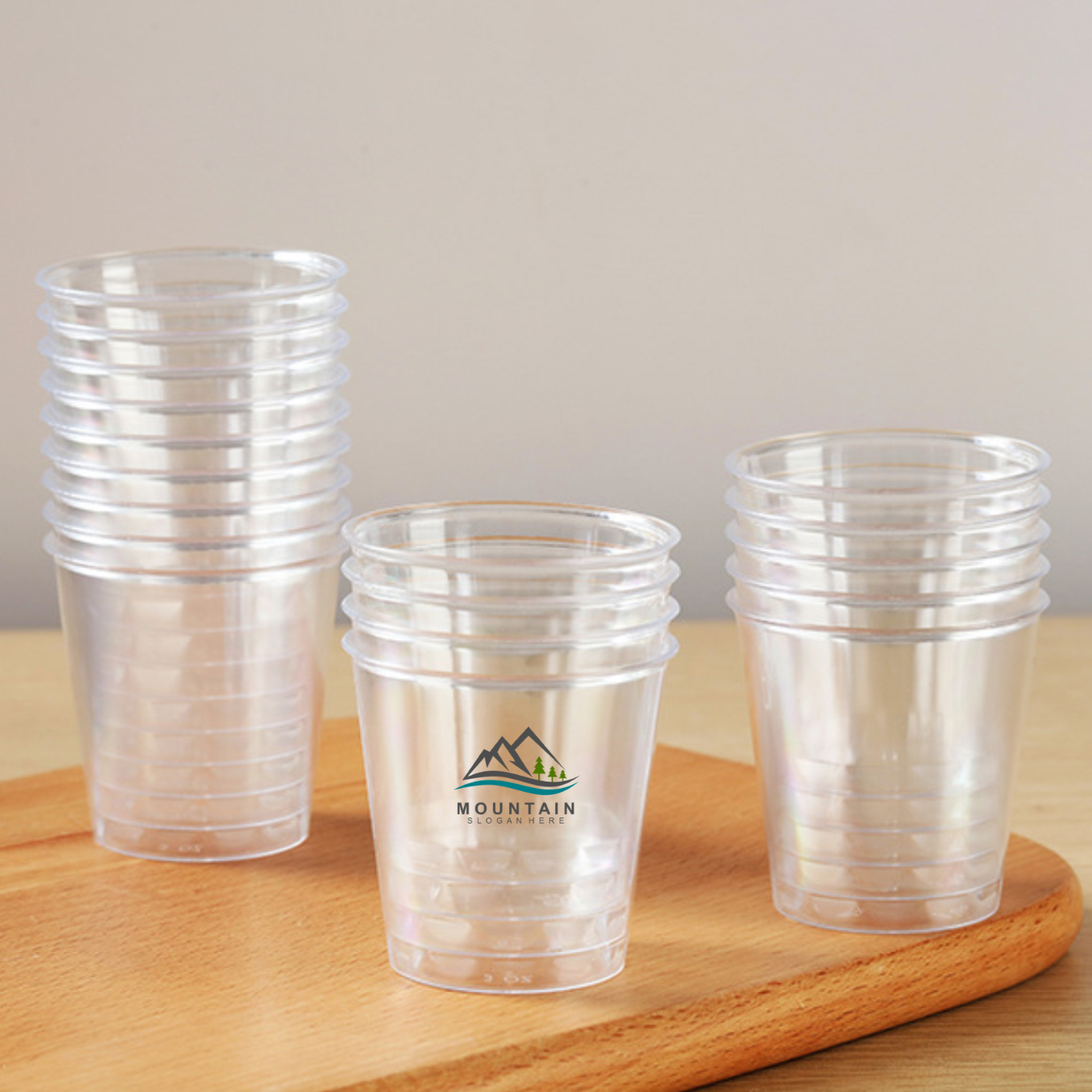 100ml Disposable Plastic Party Cup