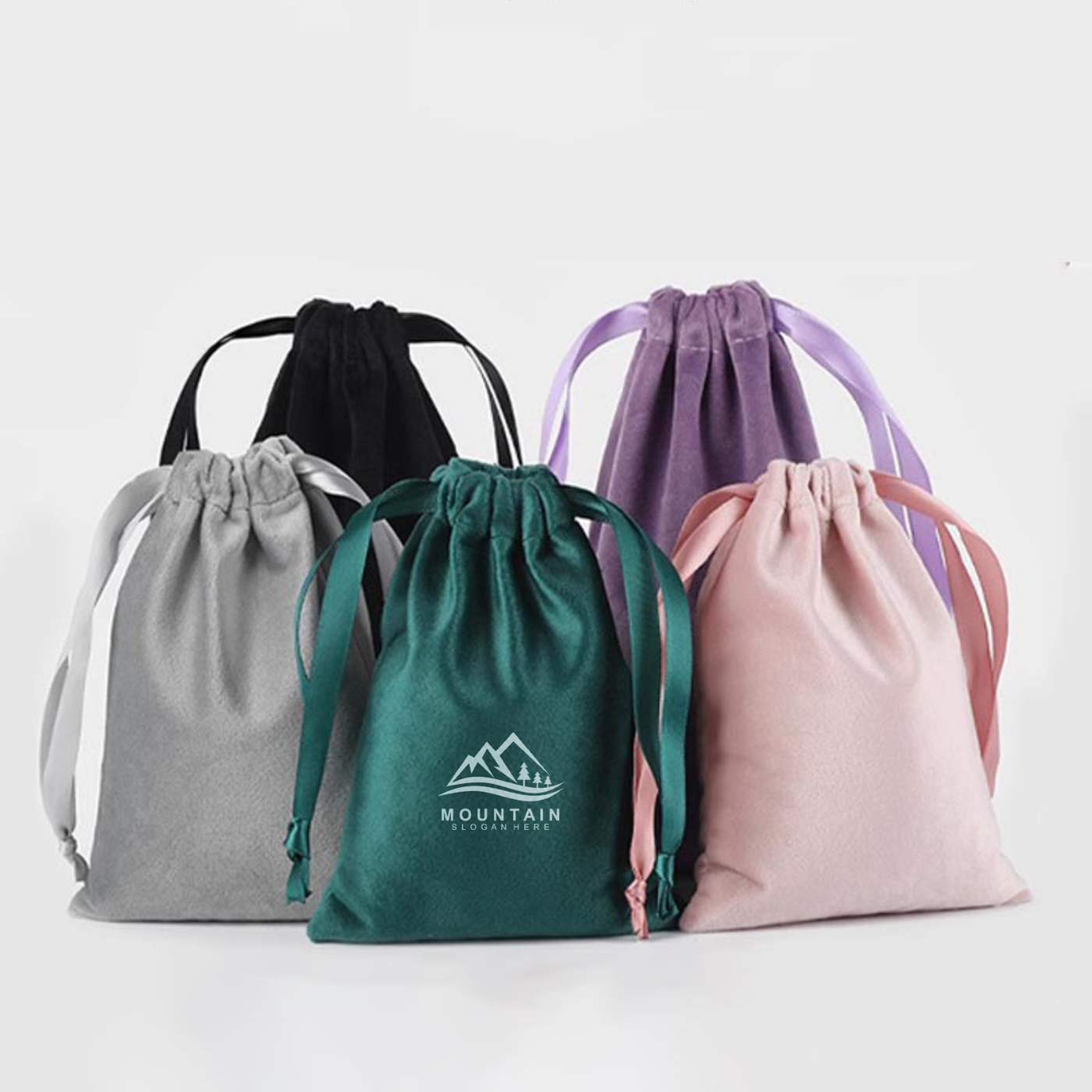 Protable Velvet Gift Bag