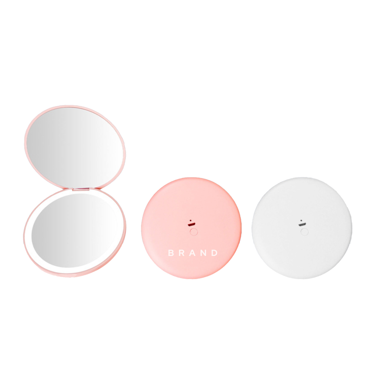 Compact Mirror With Light