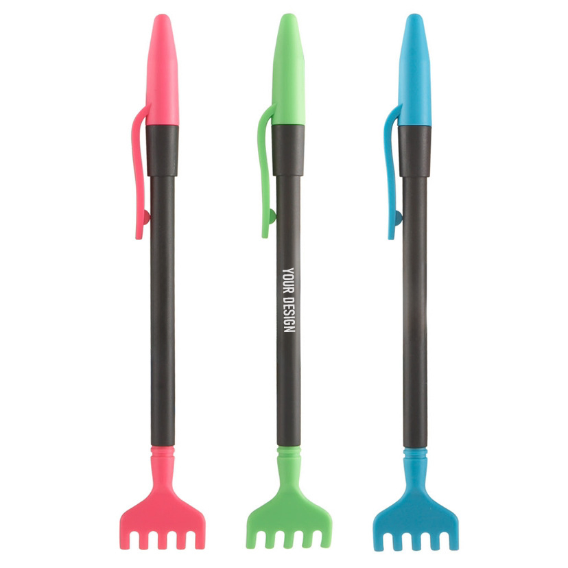 Extending Back Scratcher With Pen