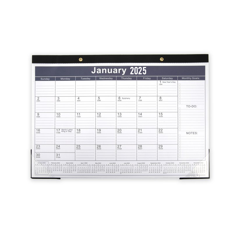 Horizontal Wall Calendar 
