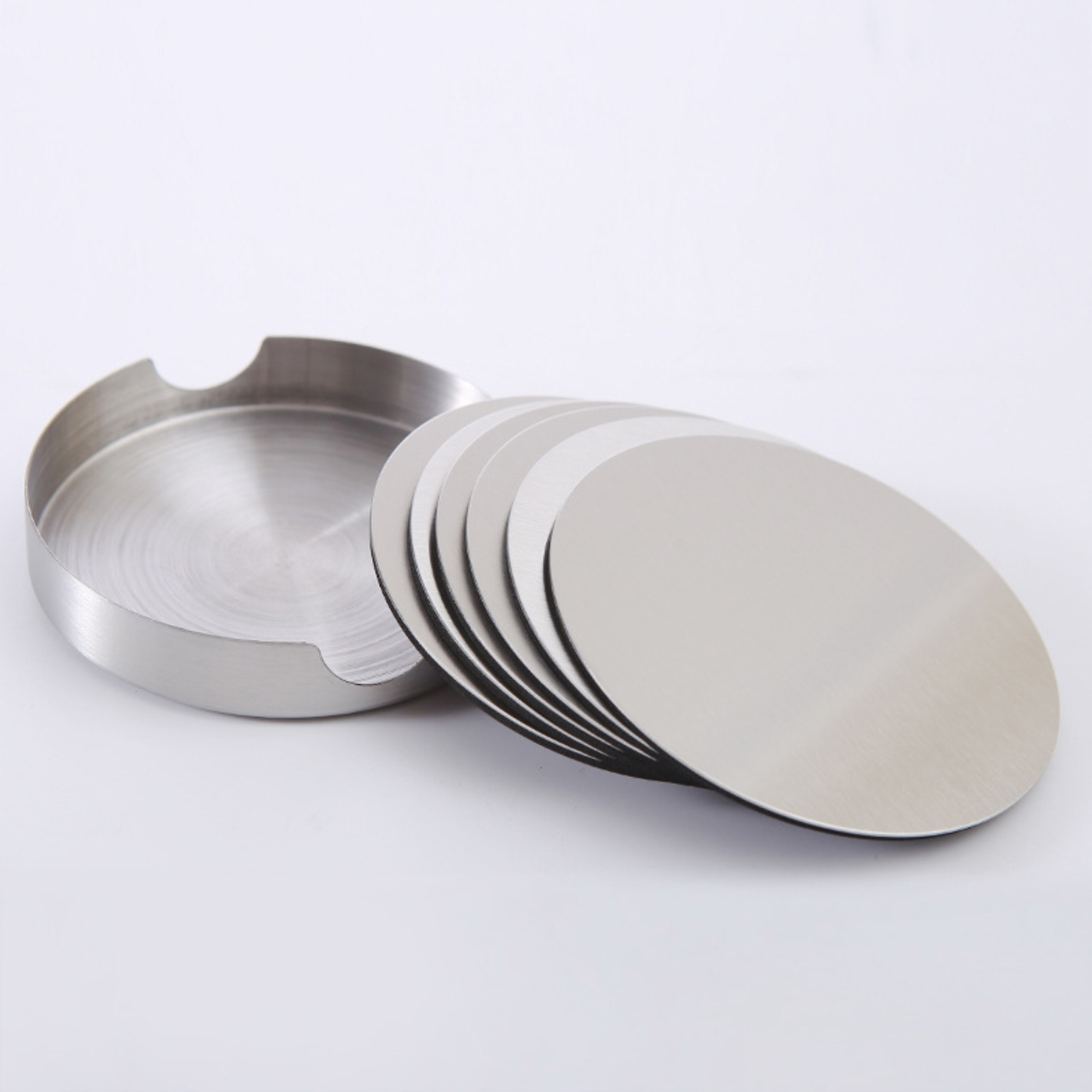 Stainless Steel Round Coasters 