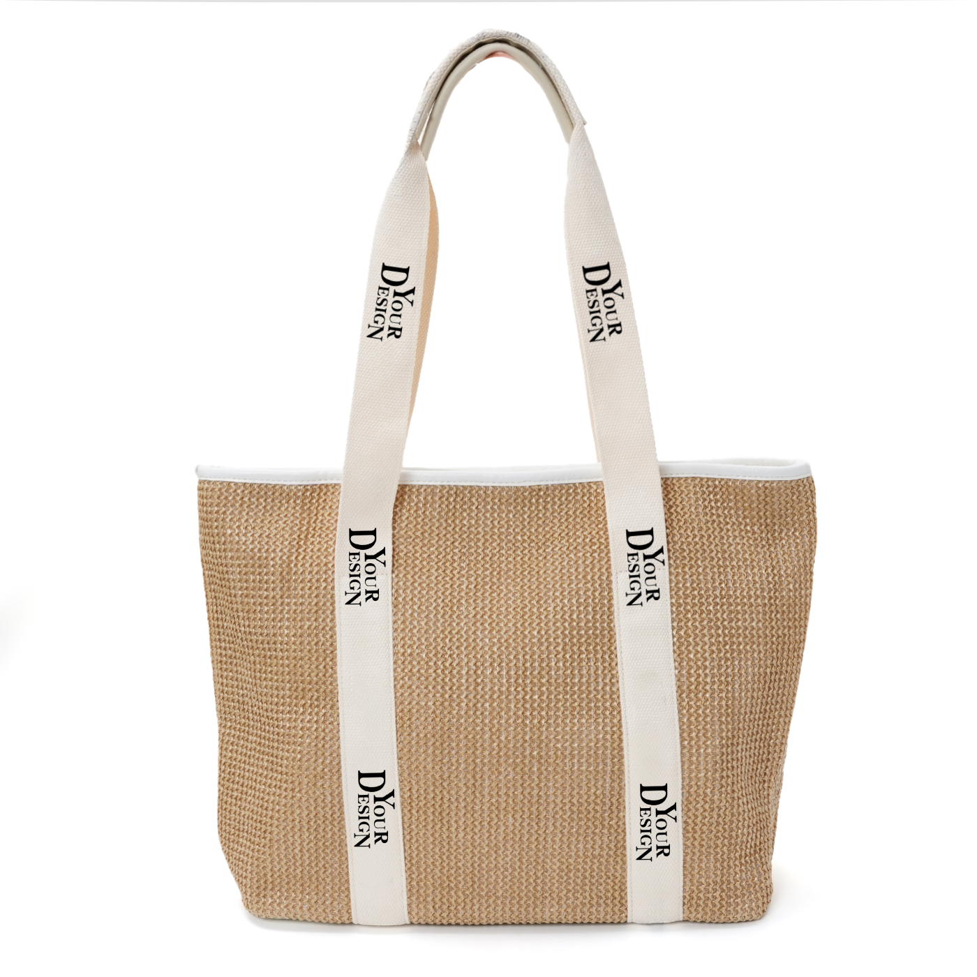 Large Straw Tote Bag