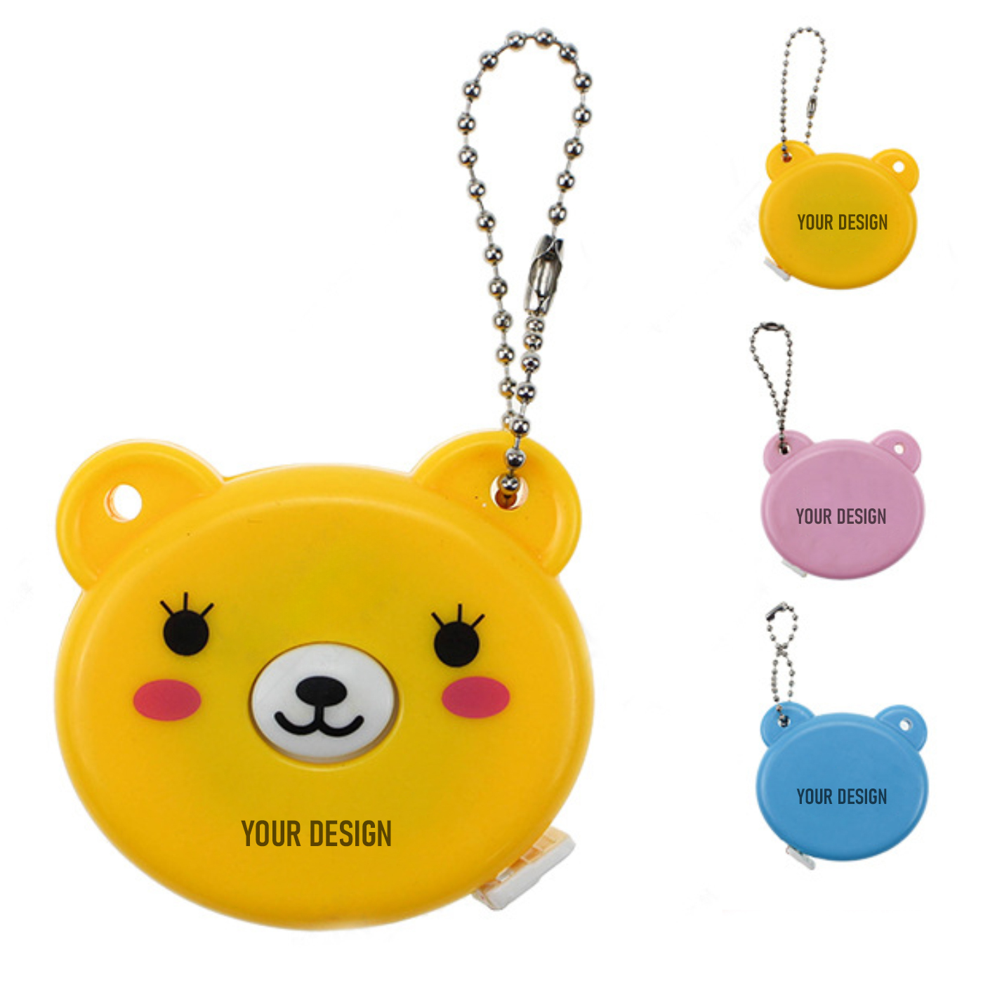 Custom Tape Measure Keychain