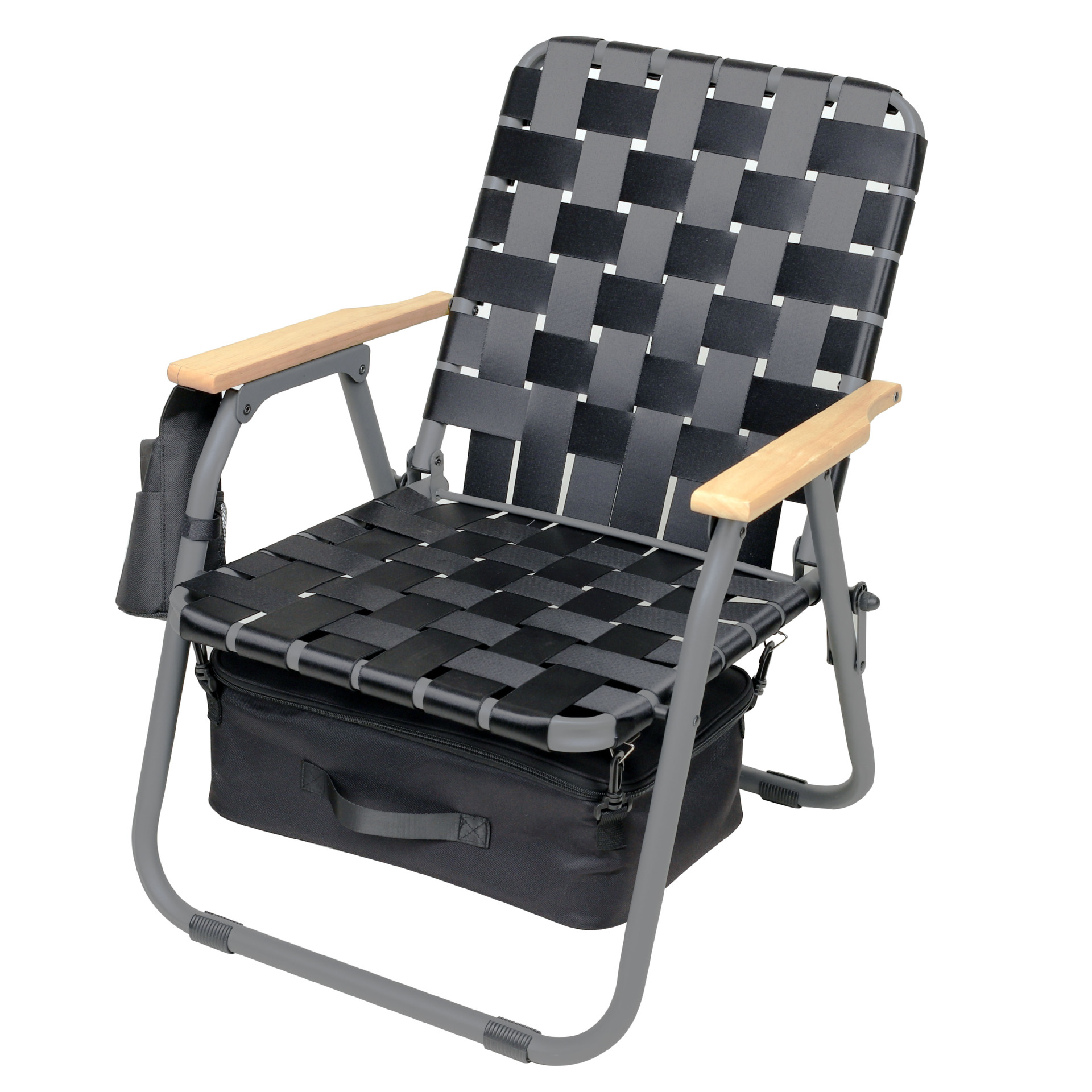 Folding Webbed Beach Chair 