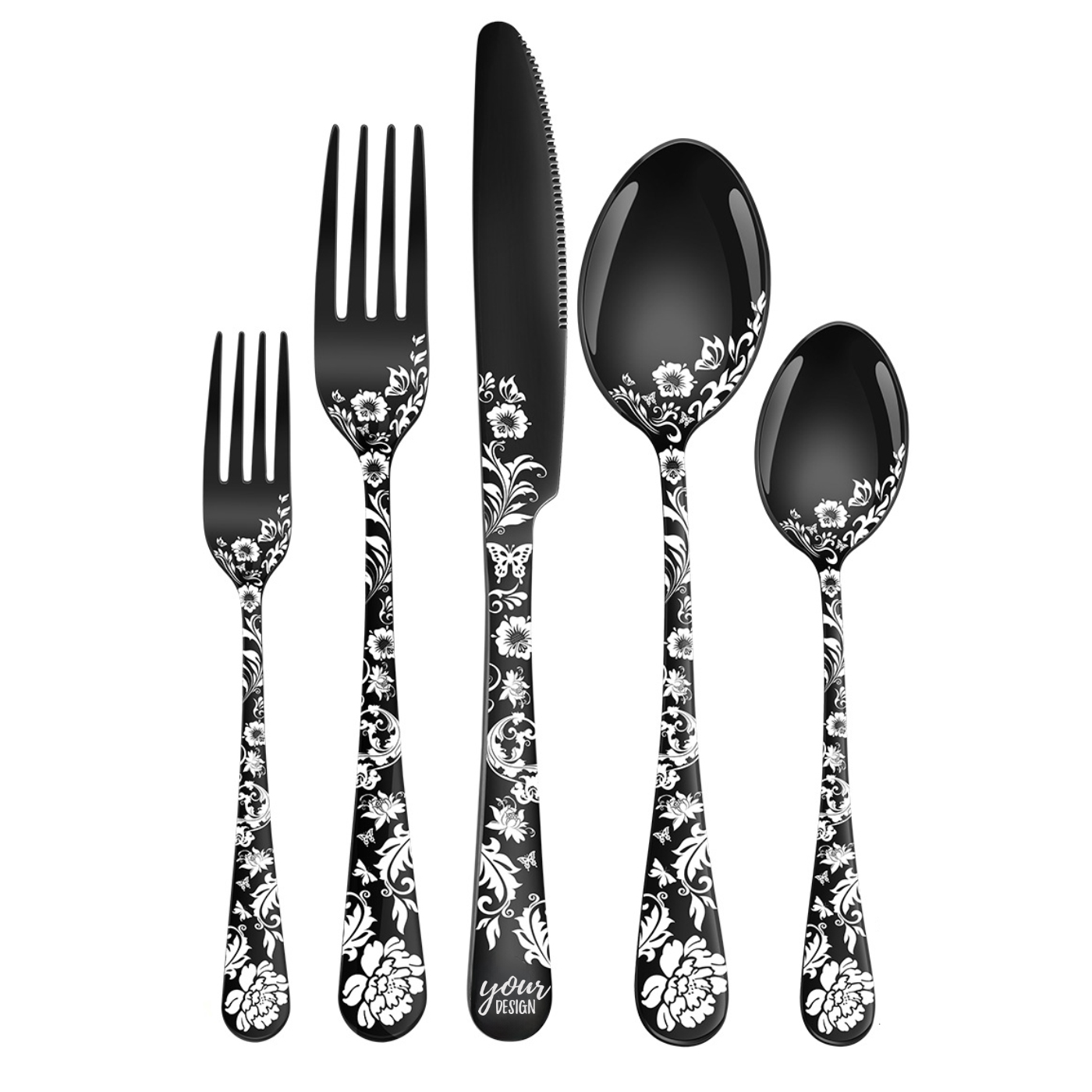 5-piece Stainless-Steel Flatware Set
