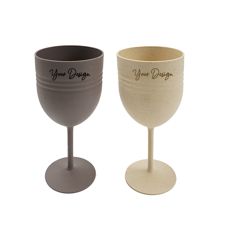 Promotional Wheat Straw Wine Glass