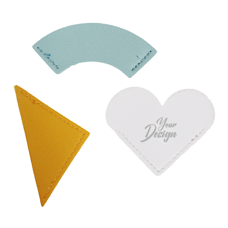 Corner PU Leather Bookmark