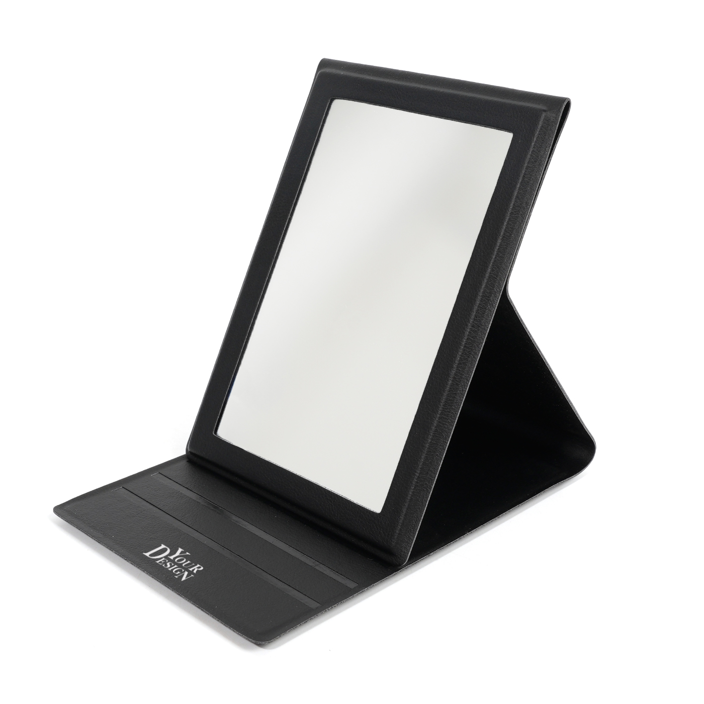 Portable Desktop Folding Mirror With Adjustable Stand
