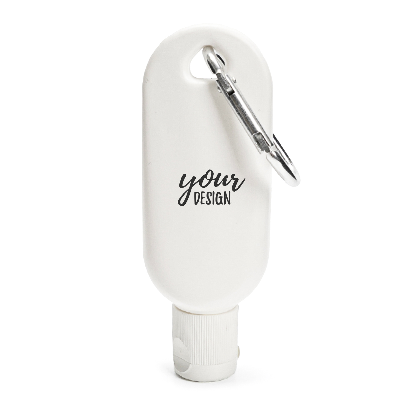 Squeezable Travel Bottles with Keychain