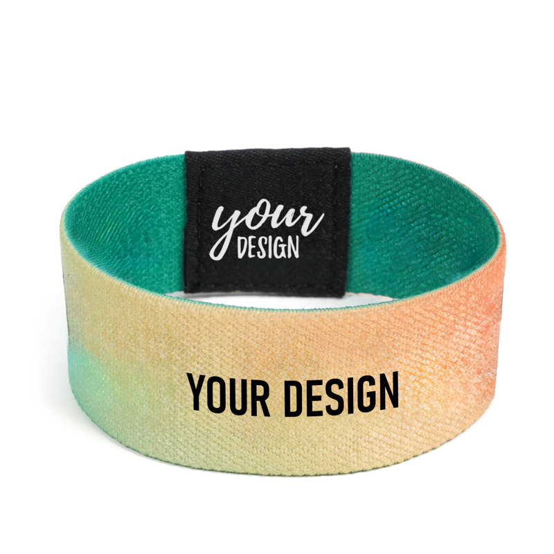  Custom Cloth Event Bracelet
