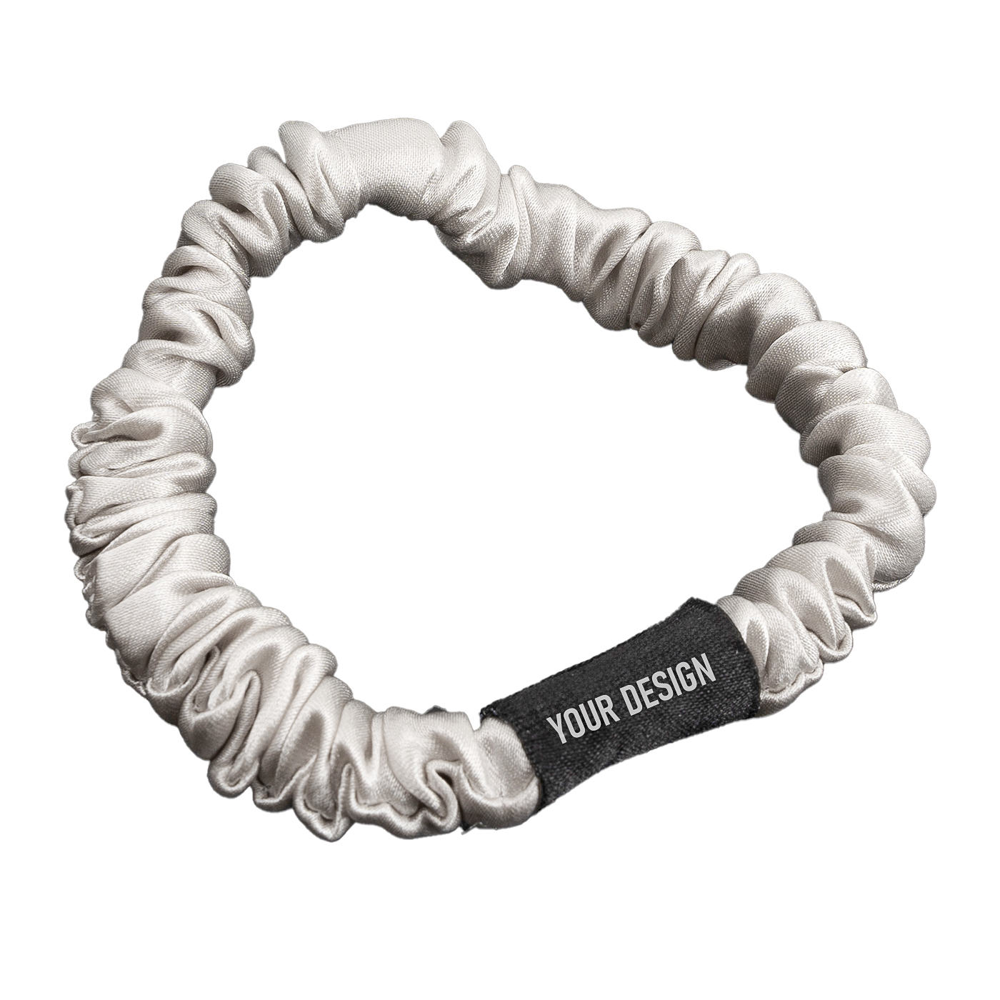 100% Silk Skinny Scrunchie