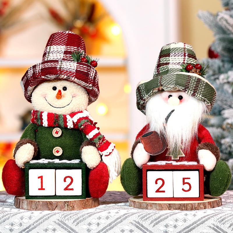 Christmas Countdown Blocks Calendar