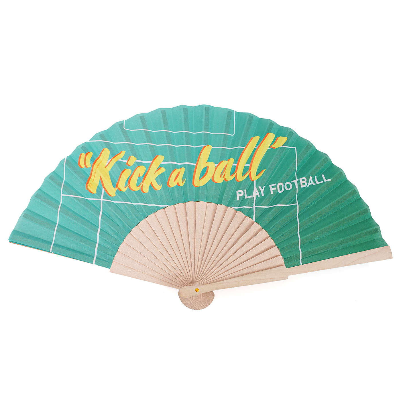 Handheld Fans With Wooden Frames