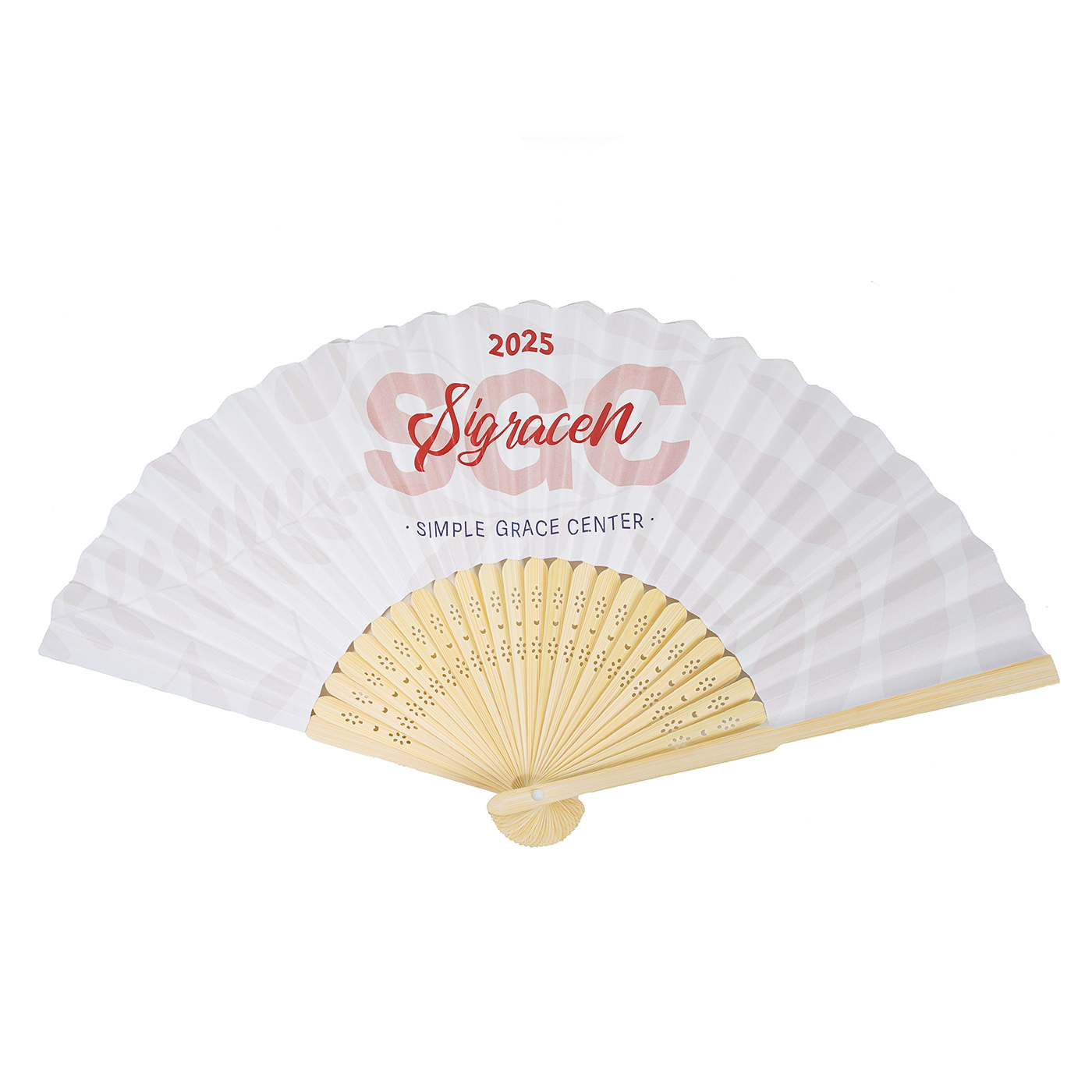 Custom Printed Paper Fan