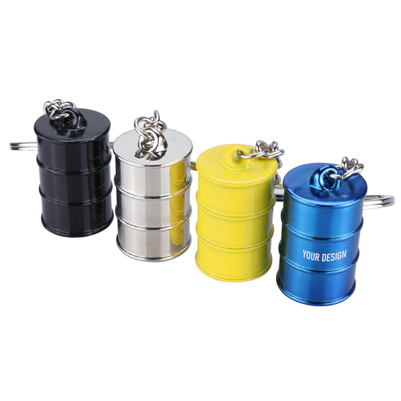 Schlüsselanhänger, Öleimer