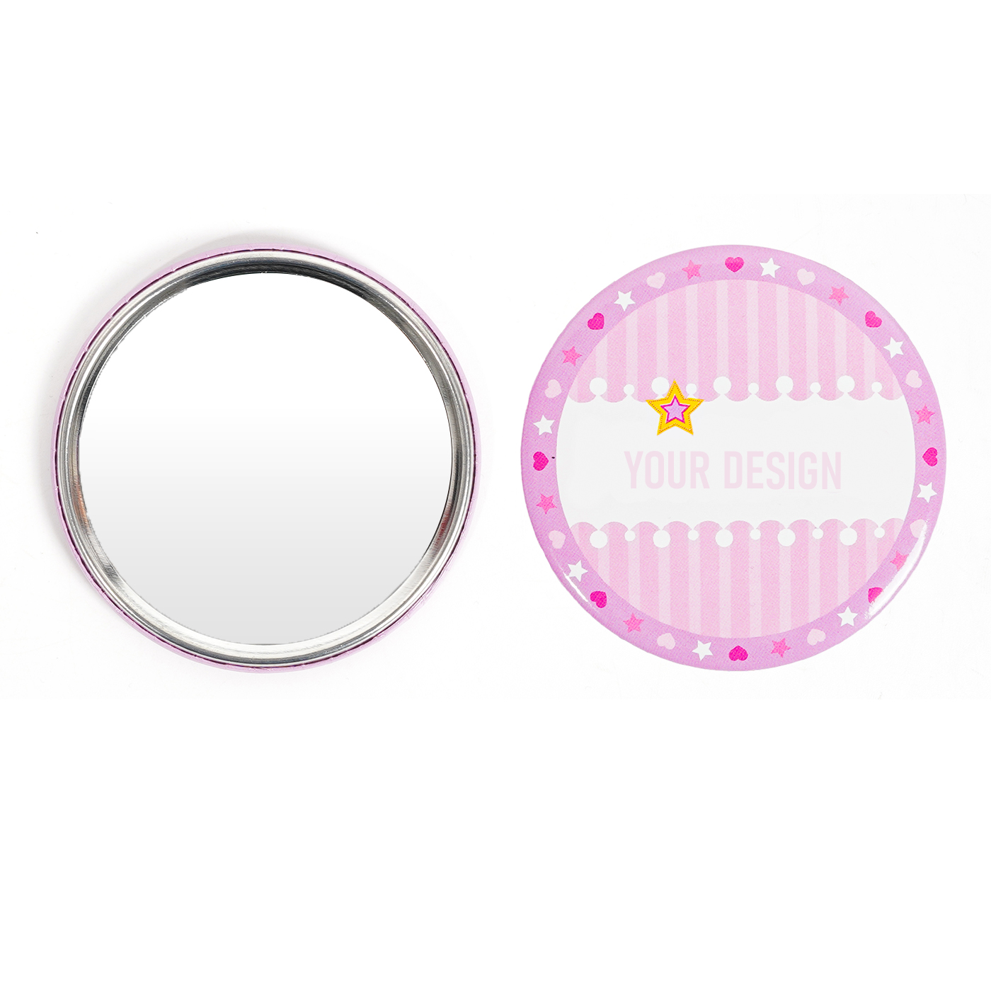 Customized Tinplate Pocket Mirror