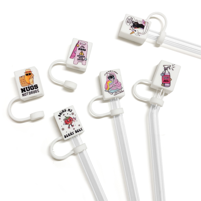 Dust-Proof Silicone Straw Cap